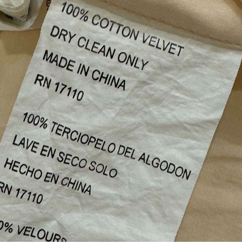 Cotton On Velvet Stitched Pillowcase 29” X22”